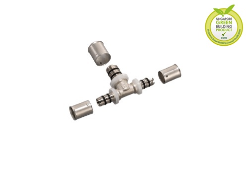 PEX Press-Fit Reducing Tee (Type F5)